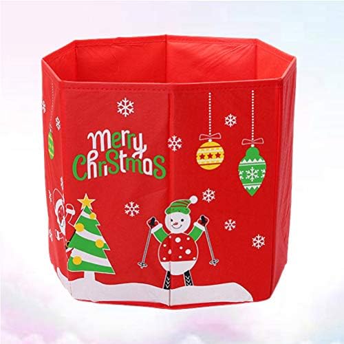 НЕТКАЕН Кутија За Складирање Божиќна Елка Снешко Преклопна Основна Кутија Со Дезен За Новогодишна Елка Забава За Покривање На
