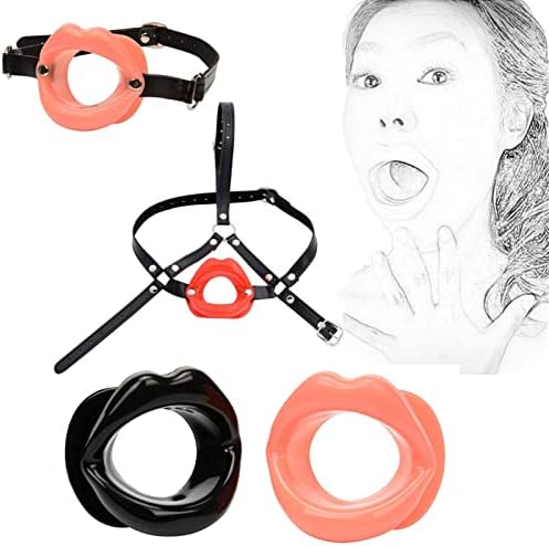 Јиксизам 3 типа отворена уста замотана секс играчки за жена гумена кожа o прстен уста за забивање на ропства за ропство секс алатки за возрасни