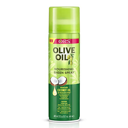 ОРС маслиново масло негување на сјај Спреј нанесено со кокосово масло 11,7 мл