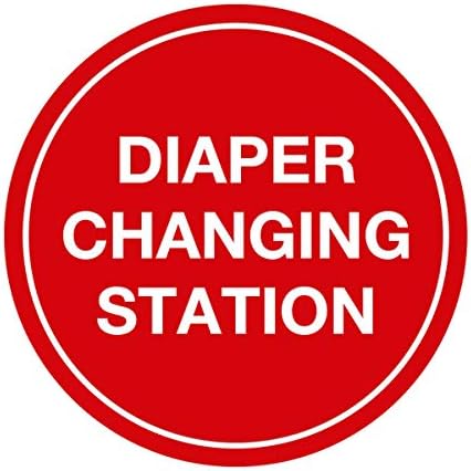 Знаци знак за промена на станицата за менување на пелена на Bylita Circle - мал