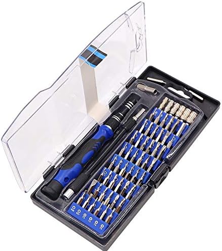 80-во-1 прецизен шрафцигер поставен со 56 магнетски битни возачи за iPhone ipad мобилен телефон таблет компјутер компјутерски лаптоп расклопување
