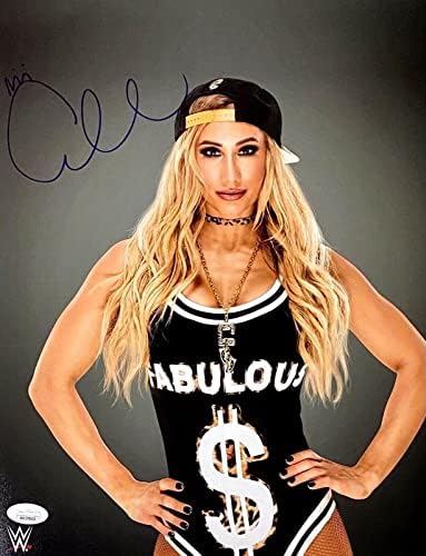 WWE Exclusive Carmella потпиша автограмирана 11x14 Photo JSA автентикација 7 - Автограмирани фотографии во борење