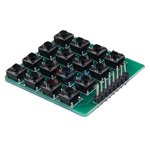 8pin 4x4 4x4 матрица 16 копчиња за тастатура тастатура тастатура модул за леб за комплет за Arduino DIY