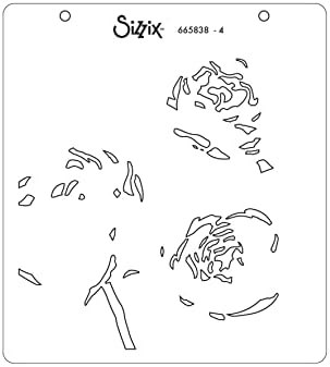 Sizzix Правење Алатка Слоевит Матрица 6X6 Од Оливија Роуз-Божур -665838