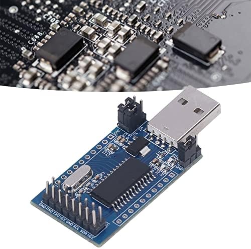 УСБ -модул за конвертор на порта, USB за полнење на конвертор сериски паралелно со UART IIC SPI TTL ISP EPP MEM компоненти CH341A,