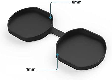 За PS VR2 очила Силиконски заштитен капак, задебелена заштитна обвивка за заштита од прашина за PSVR2