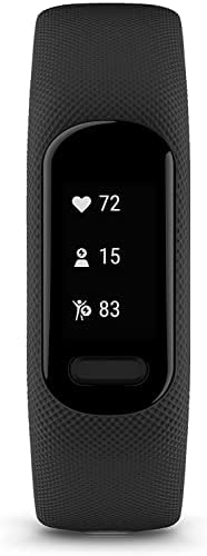 Garmin Vivosmart 5 Fitness Tracker Монитор на отчукувањата на срцето и тракер за спиење - Телефон GPS со комплет за чистење 6AVE