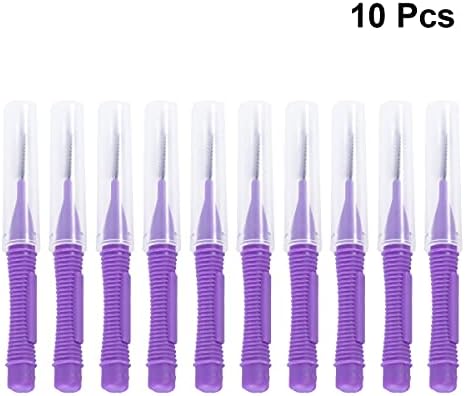 DoITOOL 1 сет од 10 парчиња интердентални четки помеѓу забите Стоматолошки конец Изберете четки за стоматолошка нега