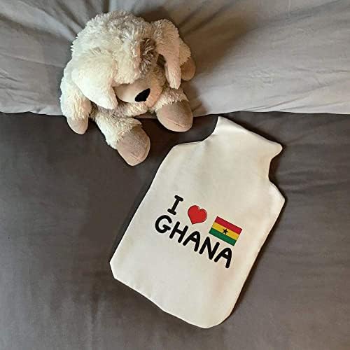 Азиеда „Ја сакам шише со шише со топла вода Гана“