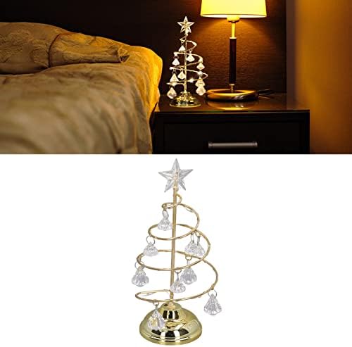 Орнамент за ламба за новогодишна елка RFME, сјајно лесен за употреба на ламба за новогодишна елка галванизирана рамка декоративна