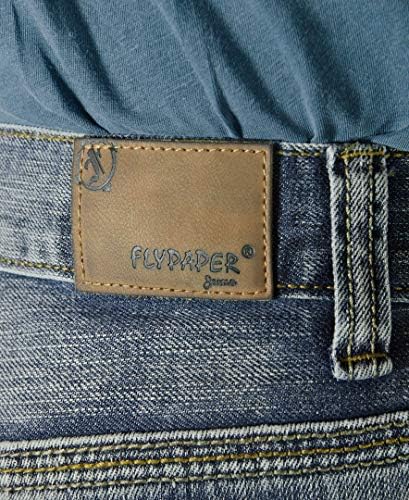 Flypaper Mase Fashion Bootcut сини фармерки Редовно вклопни панталони за работа