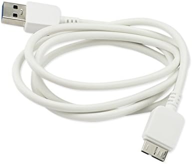Reiko Micro USB 3.0 Data Cable за Samsung Galaxy Note 3, S5 - Пакување на мало - Бело