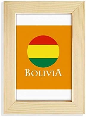 OffBB-USA Bolivia Јужна Америка Шпанија Десктоп приказ на фото рамка слика уметност слика 5x7 инчи