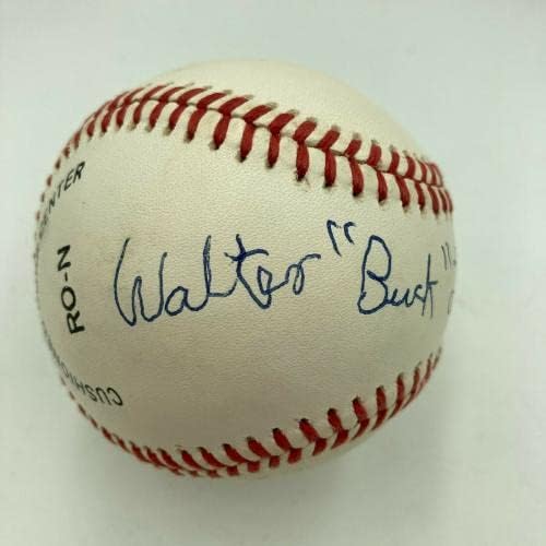 Легендата на Волтер Бак Леонард Негро Лига потпиша Бејзбол на Националната лига ЈСА Коа - Автограмирани бејзбол