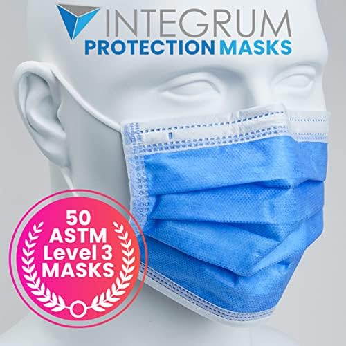 ASTM Ниво 3 Постапка маски за лице со интеграл