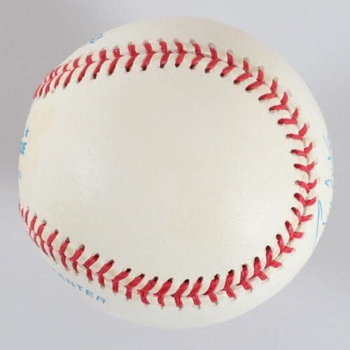Тед Лили потпиша бејзбол Јанки - Коа - автограмирани бејзбол
