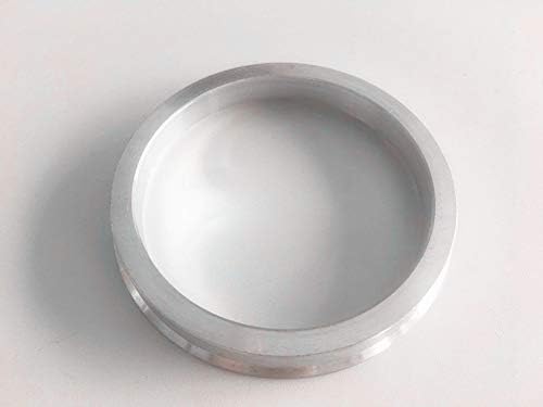 NB-Aero 4PC Silver Aluminum Hubrings 74.1mm до 54.1mm | Hubcentric Center Ring 54.1mm до 74,1мм за многу Toyota Mazda