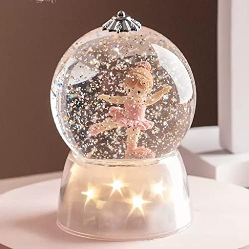 Лукио сонувај starвездена светлина Снегулка Кристал топка Музичка кутија Октаво ДЛА момче и девојка роденденски подарок за