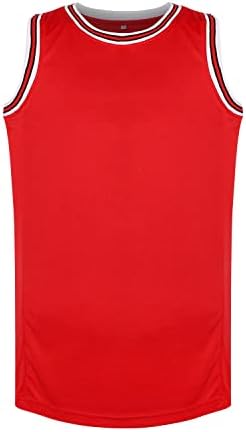 Мезосперо празно кошаркарска дрес 90-тите хип-хоп облека за забава, Менс обична мрежа атлетска вежба спортски кошули S-3XL