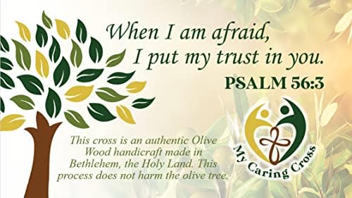Сертифицирана света земја маслиново дрво грижливо/држење крст