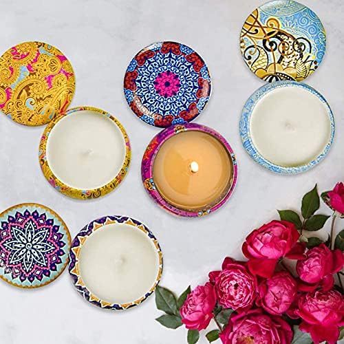 Подарок за семејство на свеќи ароматерапија, дајте им на жените миризливи свеќи 13oz соја восок ароматерапија свеќи, миризливи свеќи