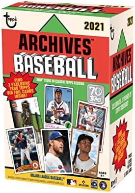 2021 Архиви на Топс Архиви Бејзбол Бластер 40-кутија