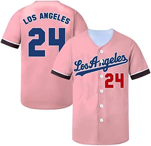 Тифија Лос Анџелес 99/22/23/24 Печатено бејзбол дрес во бејзбол тим за бејзбол кошули за мажи/жени/млади