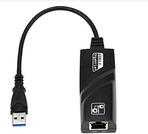 USB 3.0 Gigabit Wired Ethernet картичка USB до RJ45 Ethernet LAN RJ45 Mbps Network Adapter Black