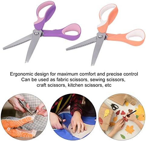 Ножици на ткаенини, ножици за везови висока цврстина ергономска рачка во боја за дома