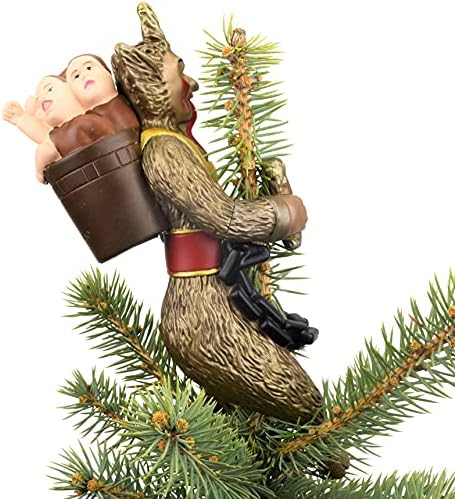 Дрво Пријатели Гаден Крампус Дрво Врвот За Божиќ Или Ноќта На Вештерките Дрвја - Големи 10