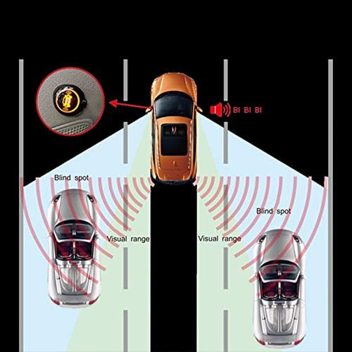 Систем За Следење на Слепи Точки на автомобилот, Асистент За Далечина На Бсд Лента За Менување Предупредување За Враќање На Радарскиот