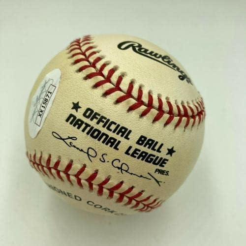 Џејмс Џими Стјуарт Потпиша Националната Лига Бејзбол ЏСА КОА Филмска Ѕвезда Славна Личност-Автограм Бејзбол