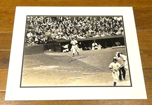 Baseо Димагио Бејзбол Хоф потпиша 16х20 Бејзбол фотографија со големина 20x24 - Автограмирани фотографии од MLB
