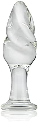 FST стаклен приклучок за анален задник, 3 големини Транспарентен кристал G-SPOT масажер вагинален стимулација секс играчки за жени мажи почетници