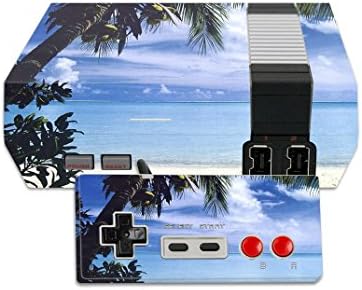 MOINYSKINS кожата компатибилна со Nintendo NES Classic Edition Wrap Cover Cover Skins Skins Beach Bum
