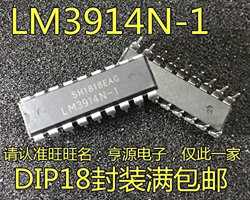 10 парчиња LM3914 LM3914N-1 DIP-18