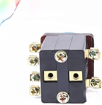 380V Електричен ротационен прекинувач копче 25мм 2 Позиција/3 Копче за селектор на позиција Црвен/Зелен LA18-22x2 LA18-22X3-