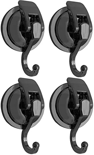 Apkhgtb вшмукување чаши куки 8 пакети за повторно користење на пешкирки за пешкир туширање куки за врата врата за закачалки за