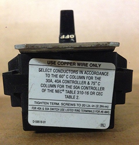 Уред за жици-Kellems-Lock HBL7810D Стандарден рачен контролер на моторот, 600 VAC, 30 A, 18000 W