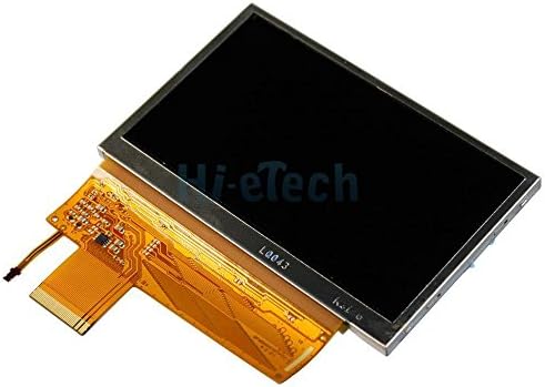 Едноставно сребро - 2x замена на LCD -екранот на задното осветлување за Sony PSP 1000 1001 1002