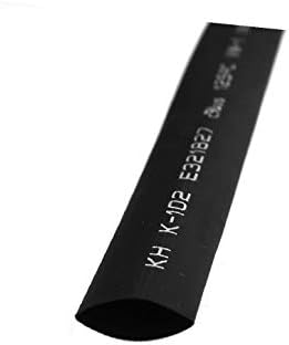 Х-DREE 7mm Изолирана Цевка За Смалување На Топлина Цевка За Собирање 3,5 M Должина Црна (гваина терморестрингибилна кон тубо терморестрингибилна