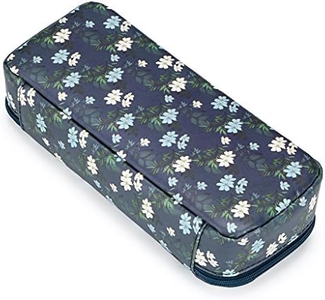 Btsky Cute Pulcil Case - Високо капацитет Цветен молив за торбички за канцелариски материјали Мултифункционална козметичка торба за