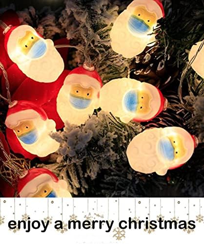Божиќни стринг светла USB интерфејс или батерија со далечински управувач Божиќно декоративно 6.6ft 9,8ft стринг светла 10 парчиња