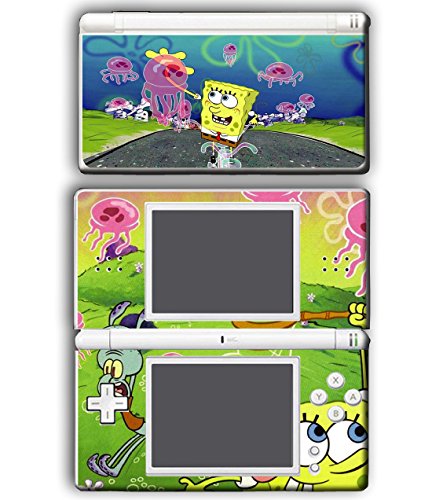 Spongebob SquarePants Патрик пријатели бикини дното на видео игра винил декларална налепница за кожа на Nintendo DS Lite систем