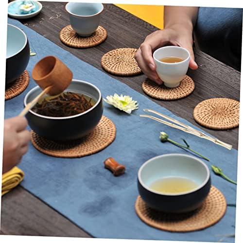 Doitool Бамбус бакарен клип Кинески чај сет за печење тонг бакар пинцети пинцети бакар златен не-подарок