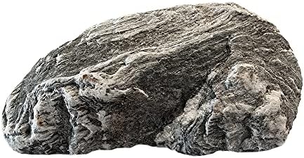 Акванатурален Сребрен Планински Камен Од 15 килограми Сеирју За Аквариуми, акваскејпинг, терариуми и вивариуми,сребрен, Бел, Црн