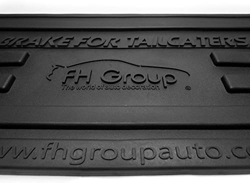 FH Group Universal Fit Rece Bumper Parter Заштита на браник за автомобили, SUV, комбиња и камиони црно