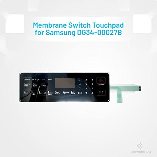 Замена на прекинувачот за мембрана на мембрана EvertechPro за Samsung DG34-00027B PS11735749 DG34-00027A