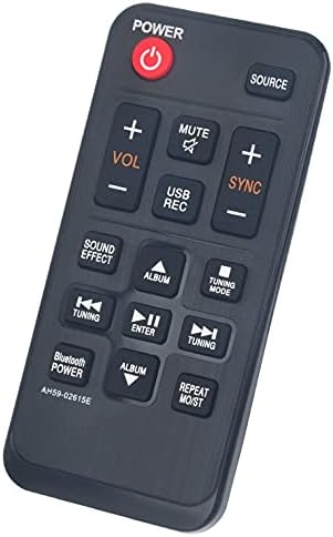 АХ59-02615E AH5902615E Замена на далечински управувач за замена за поддршка за звучни звучни звучни звуци Samsung Soundbar Sound Bar