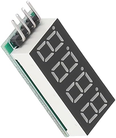 Мини модул за дигитални цевки, повеќе знаци 4 цифри 7 сегмент LED дисплеј модул Добра компатибилност DC 5V/3.3V Компактна големина за електронски